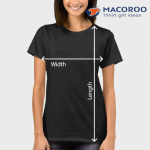 Size Chart Ladies T Shirt