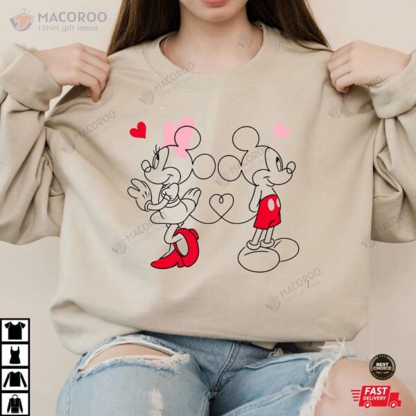 Disney Valentines Day Sweatshirt