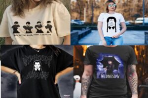 The Best Places to Find Wednesday Addams Shirts Online
