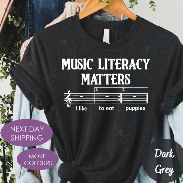 A Day Without Music Is Like Just Kidding T-Shirt