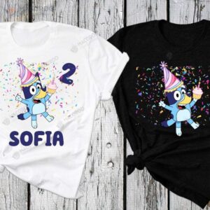 Bluey Sofia Expecting Mother Birthday Gift TShirt