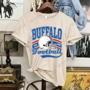 buffalo football retro est 1960 t shirt 2