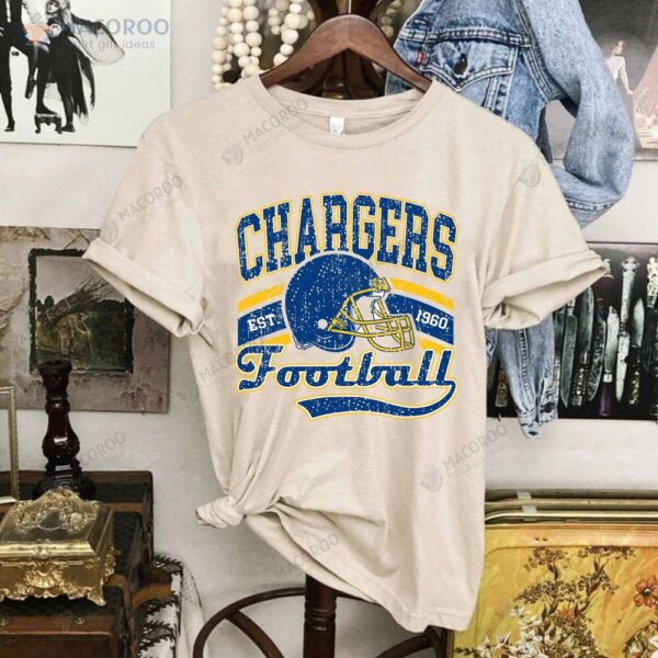 Chargers Football Est 1960 T-Shirt