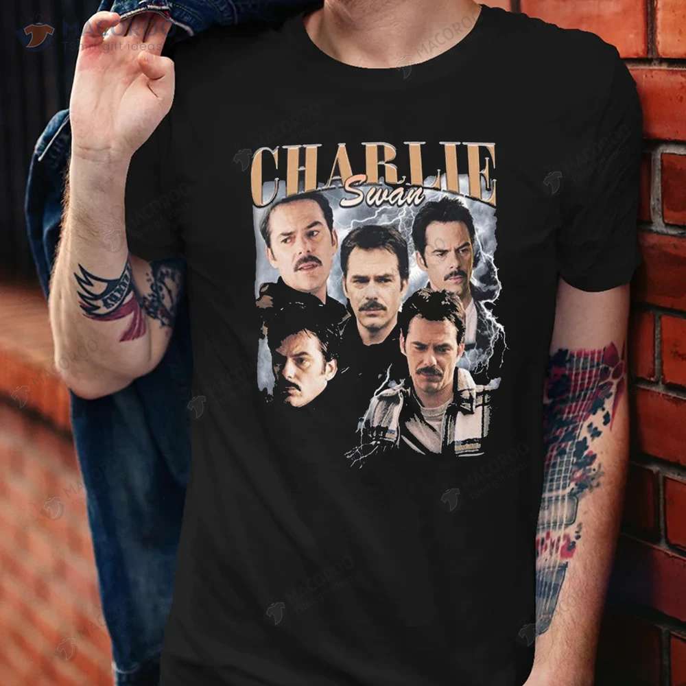 Charlie Swan Vintage 90's Tee T-Shirt, Billy Burke Twilight