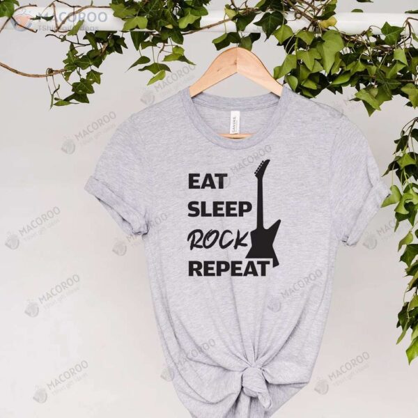 Eat Sleep Rock Repeat T-Shirt