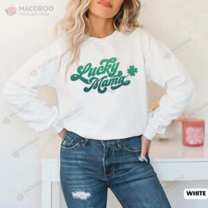 Lucky Mama Sweatshirt, Easy Birthday Gifts For Mom