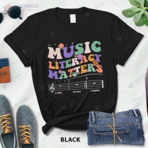 music literacy matters t shirt 2