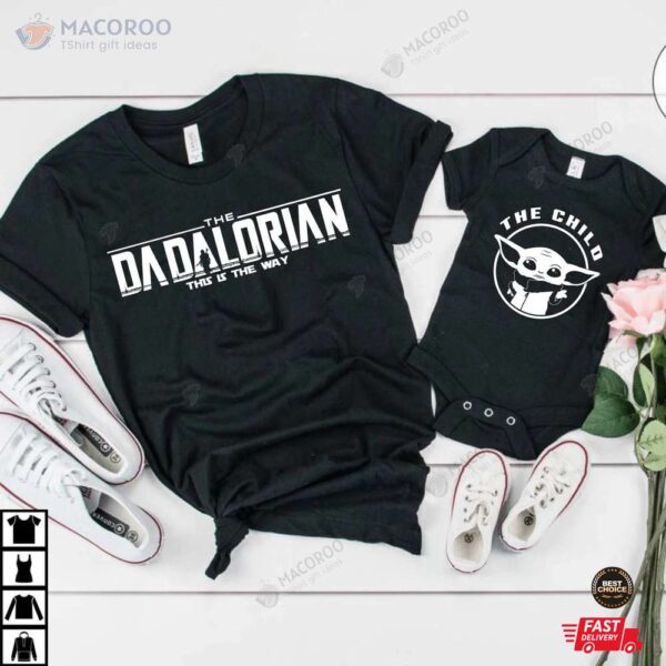 The Dadalorian First Fathers Day TShirt