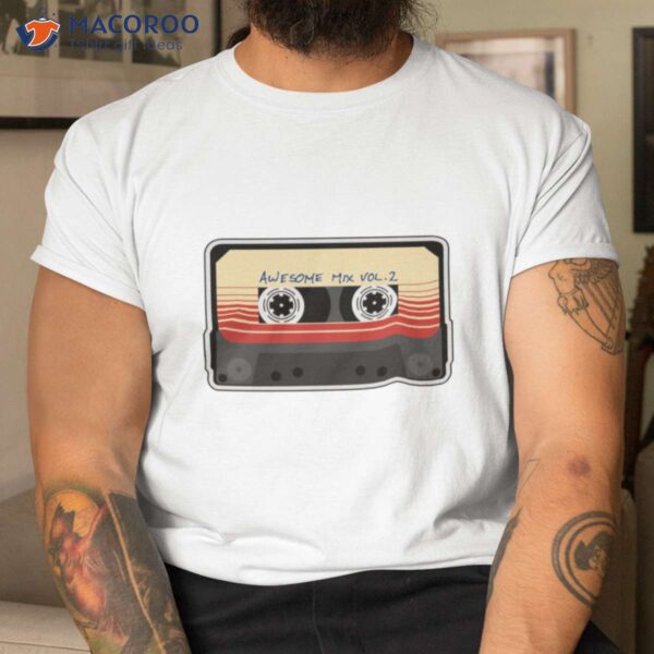 Awesome, Mixtape Vol 2, Cassette, Retro, T-Shirt