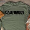 Call Of Daddy Parenting OPS Shirt, First Fathersday Gift Ideas
