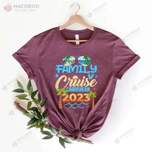 Family Cruise Carıbbean 2023 T-Shirt, Family Tree Gifts For Mom