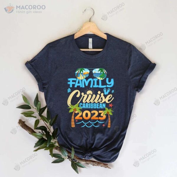 Family Cruise Carıbbean 2023 T-Shirt, Family Tree Gifts For Mom