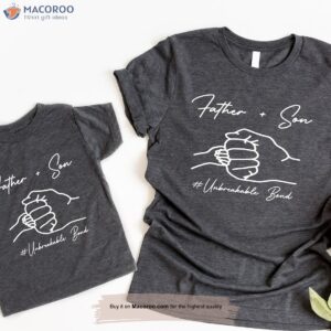 Father And Son T-Shirt, Cute Gifts For Dad