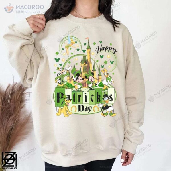 Mickey And Friends Saint Patty’s Day Gifts Sweatshirt