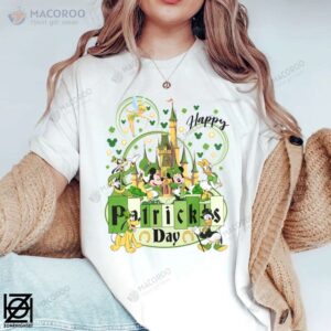 mickey and friends saint patty s day gifts sweatshirt 2