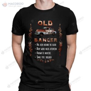 Old Banger Car Choose An Age Funny Personalised Mens T-Shirt