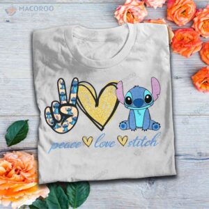 Peace Love And Stitch T-Shirt