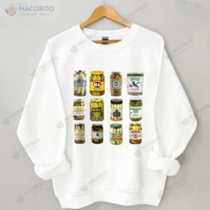 Retro Canned Pickles Sweatshirt, Birthday Ideas For Mother