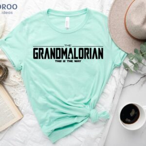 The Grandmalorian T-Shirt, Grand Father Birthday Gift