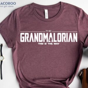 The Grandmalorian T-Shirt, Grand Father Birthday Gift