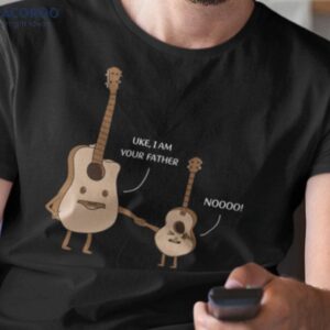 Ukulele Guitar Music T-Shirt, Best New Gifts For Dad