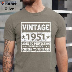 vintage 1951 aged to perfection 75th birthday ideas for dad 1