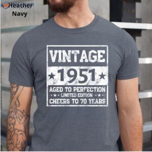 vintage 1951 aged to perfection 75th birthday ideas for dad 2