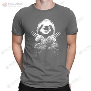 wolversloth wolverine sloth funny t shirt 2