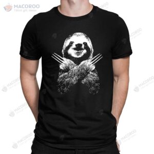 Wolversloth Wolverine Sloth Funny T-Shirt