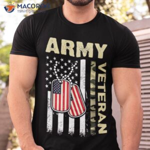 American Flag Retired Dad Fathers Day Gift T-Shirt