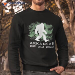 arkansas boggy creek monster bigfoot shirt sweatshirt