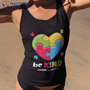 autism awareness be kind puzzle heart kindness tank top tank top 2