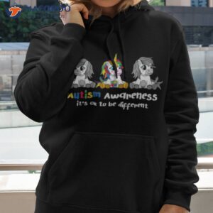 autism awareness it s ok to be different shirt hoodie 2