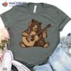 Bear Playing Guitar Music Shirt