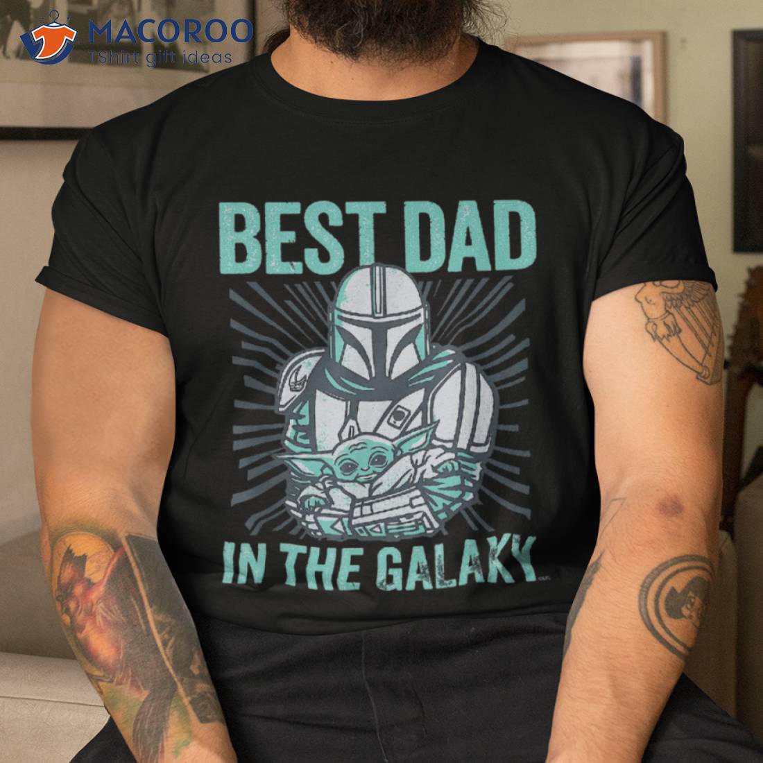 Best Dad In The Galaxy Shirt, Unique Gifts For Dad