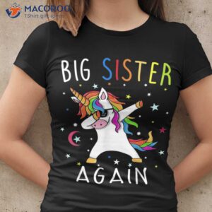 Big Sister Again T-Shirt Unique Birthday Gift For Daughter