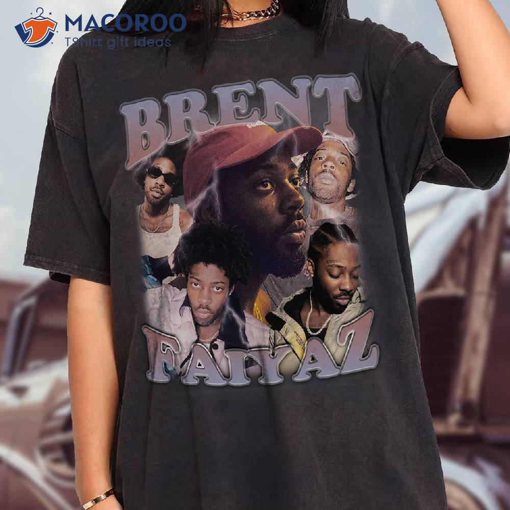 format galning Wardian sag Brent Faiyaz Hip Hop Vintage 90s Retro T-Shirt