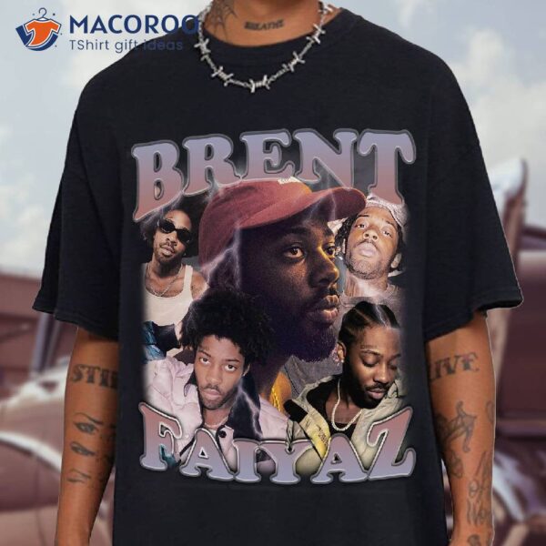 Brent Faiyaz Hip Hop Vintage 90s Retro T-Shirt