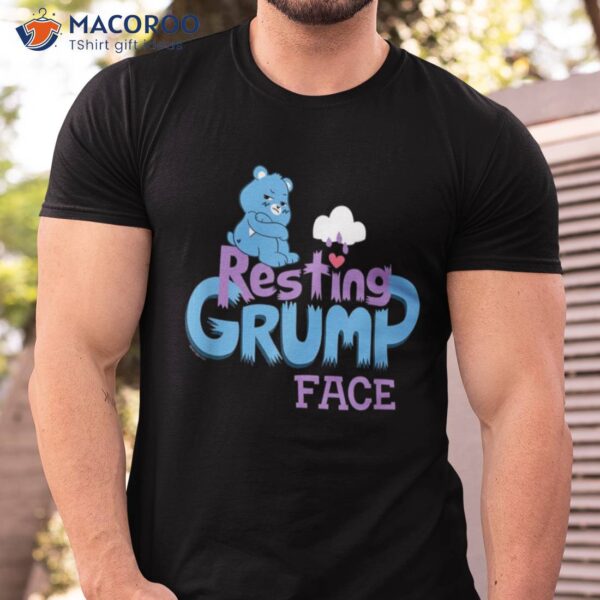 Care Grumpy Bear Shirt Resting Grump Face