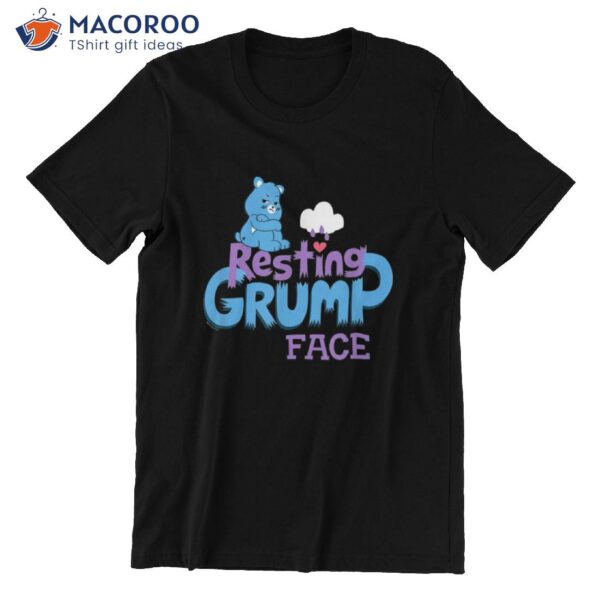 Care Grumpy Bear Shirt Resting Grump Face