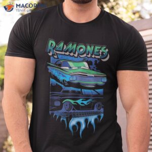 cars ramones big flames t shirt cool presents for dad men