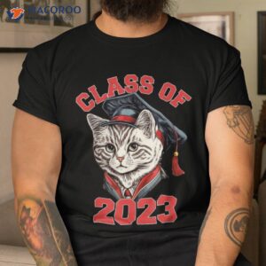 class of cat 2023 t shirt amazing gifts for mom men cool