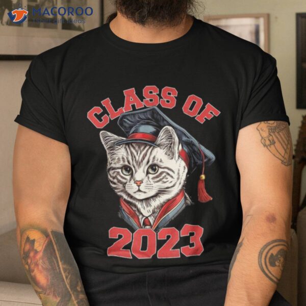 Class Of  Cat 2023 T-Shirt, Amazing Gifts For Mom