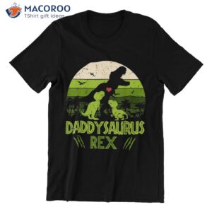 daddysaurus rex gift ideas for father t shirt t shirt