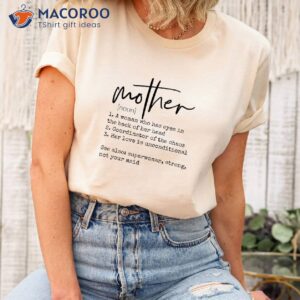 definition of mother t shirt new mom gifts for mom 2