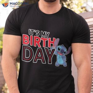 Disney Lilo And Stitch Happy Birthday T-Shirt, Best Birthday Gifts For Your Mom