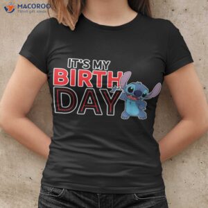 Disney Lilo And Stitch Happy Birthday T-Shirt, Best Birthday Gifts For Your Mom