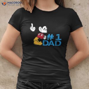 Disney Mickey Mouse First Father’s Day Gift Diy  T-Shirt