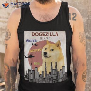 dogezilla much big very wow shirt tank top