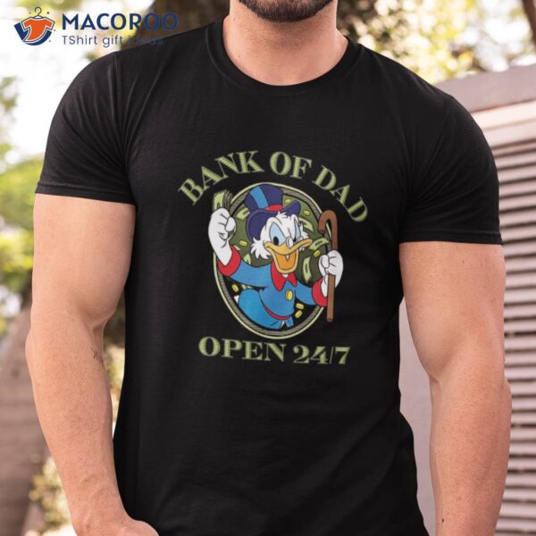 Ducktales Bank Of Dad Open 24/7 T-Shirt